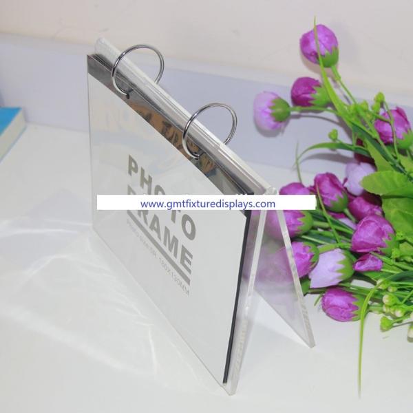 6 Inch Desktop Calendar Stand Acrylic Perspex Calendar for Office Table