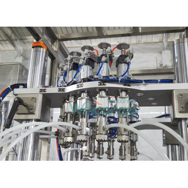 PLC Aerosol Filling Machine Two Unit High Speed Production Line