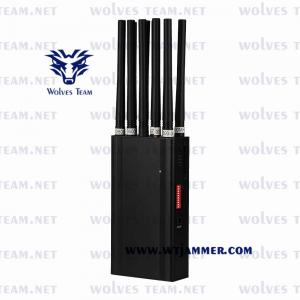Quality Handheld 16 bands  Mobile Phone GSM 5G Signal Jammer GPS L1/L2/L5 Lojack WiFi UHF VHF Wireless Signal Jammer for sale