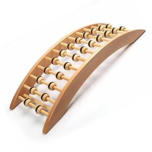 Quality Natural Wooden Electric Back Massager Eco Friendly Material Increases Blood Circulation for sale