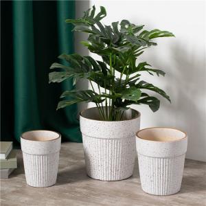 China Cheap Custom Garden Decor Maceta Indoor Outdoor Succulent Pot White Planter Ceramic Flower Pots & Planter on sale