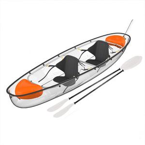 China See Through Driftsun Transparent Kayak , Flat Bottom Canoe With Stabilizers on sale
