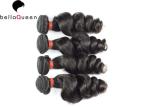 Indian 6A Remy Hair Natural Black Loose Wave Human Hair Weaving Without Chemical
