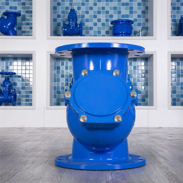 PN16 Ductile Cast Iron Y Filter Groove Clamp Connection Stainless Steel Fine Mesh