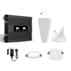 Quality ATNJ 80dB Gain Dual-Band 800/900MHz LTE GSM Signal Booster for sale