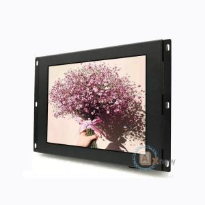 Quality Rack Mount 8 inch Resistive Touch Monitor AV / HDMI Inputs with USB for sale