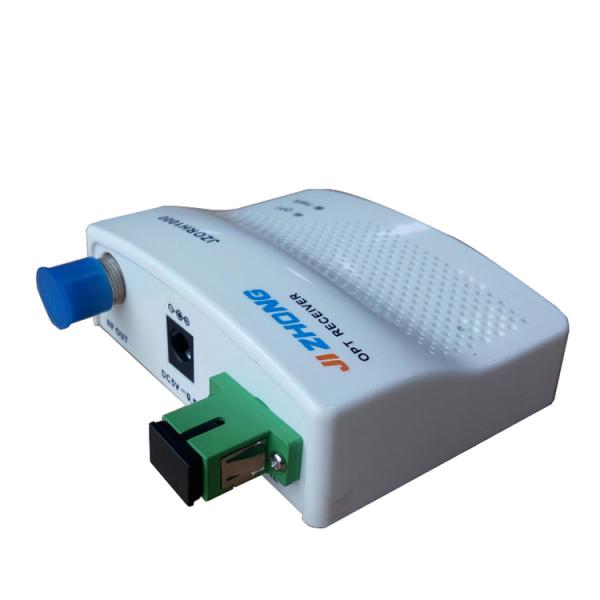 Digital AGC CATV FTTH Optical Receiver / Mini WDM Optical Receiver 1 Port