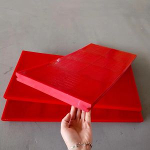 Quality WS 85 Polyurethane Vibrating Screen 305x610mm for Gold Mining for sale