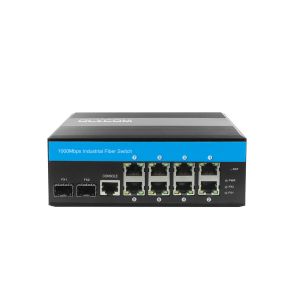 48VDC 8 Port Network Switch
