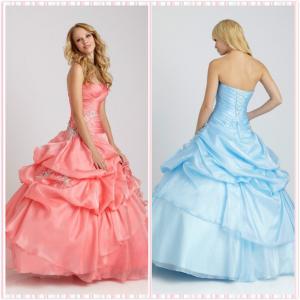 Quality Sweetheart Ball gown prom gown evening dress #2827 for sale