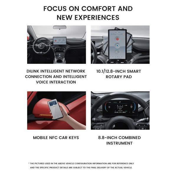 Full Electric E2 BYD EV Cars Vehicles AWD For Adults 2022