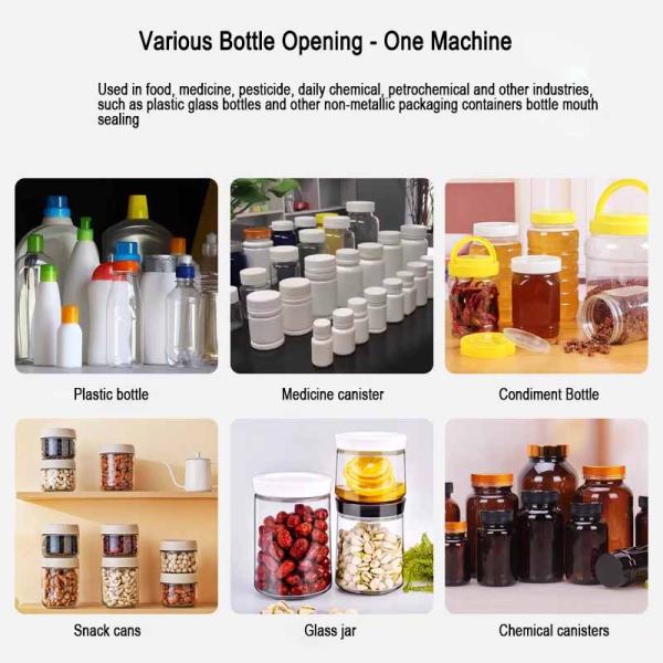 Aluminium Foil Heat Induction Sealing Machine Cap Induction Sealer for Bottles Cans for Beverage Packaging Machines