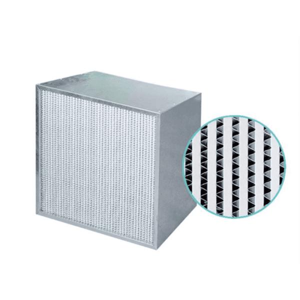 Deep pleated HEPA filter 2