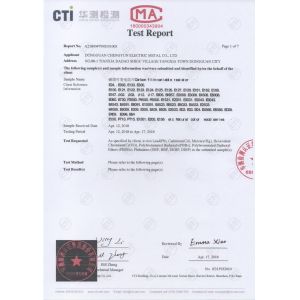 Ningbo Anyo Import & Export Co., Ltd. Certifications