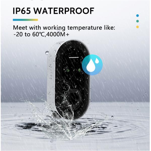 Modern Design Style VW Tiguan SUV 22kw Charging Station Plug Temperature Detection