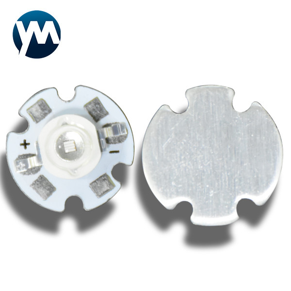 UV LED SMD 3W Imitation Lumen SMD Module High Power UV LED Silicone Lens 365nm 385nm