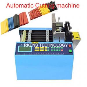 Quality English Language Automatic Webbing Cutter For Heat Shrink / PVC Sleeve Tubing for sale