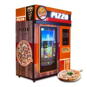 Quality 24 Hour Self Service Snack Vending Machine With Card Reader For Food Pizza for sale