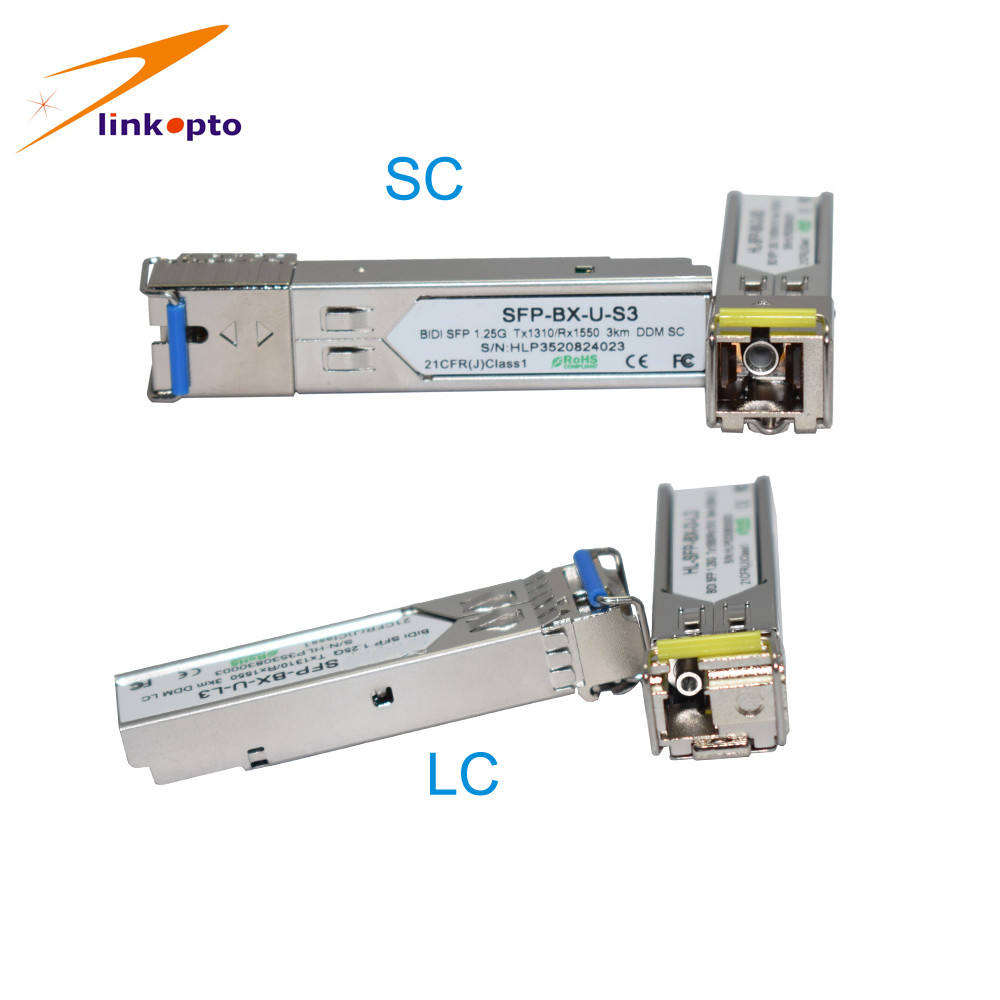 LSB3512 - 3SCD3 3KM BIDI SFP Modules 1.25G 3km Transmission Tx1310 / Rx1550nm