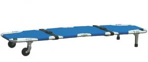 Quality Aluminum Alloy Aesthetic Folding Stretcher For Ambulance , Portable Foldaway Stretcher for sale