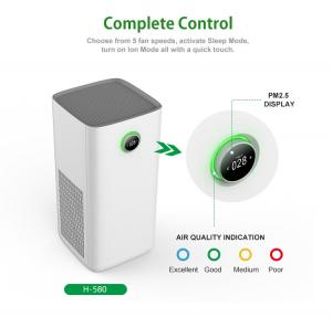 Quality Household Smart Odor Stop Air Purifier For Air Pollution Formaldehyde PM2.5 for sale