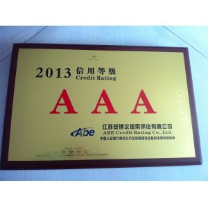 WUXI HALIES HYDRAULIC PUMP INC Certifications