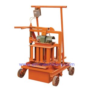 2-45 Concrete Blocks Making Machine Movable Cement Bricks Machinery Brick Making