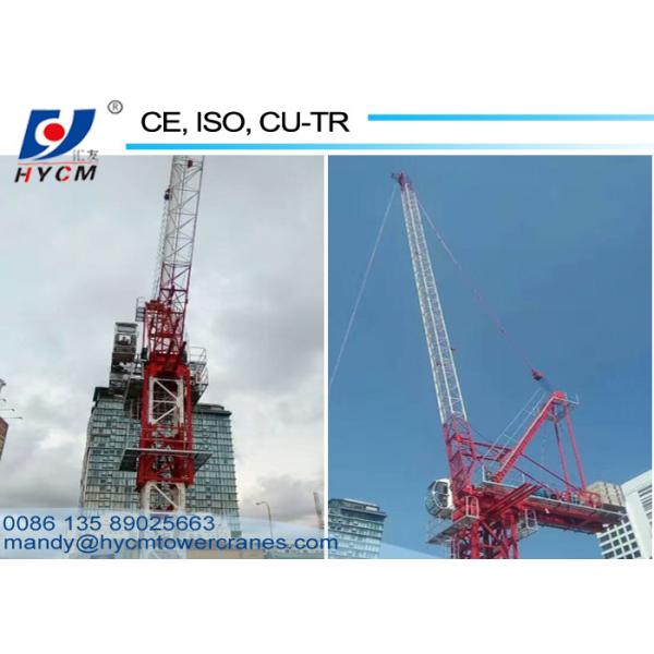 QTD5523 Tower Crane Climbing Cage 12ton Weight 55m Lifting Arm Construction Crane Machine