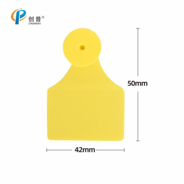 Buy Marking Tool Waterproof Cattle Ear Tags For Positive Identification Easy To Use at wholesale prices