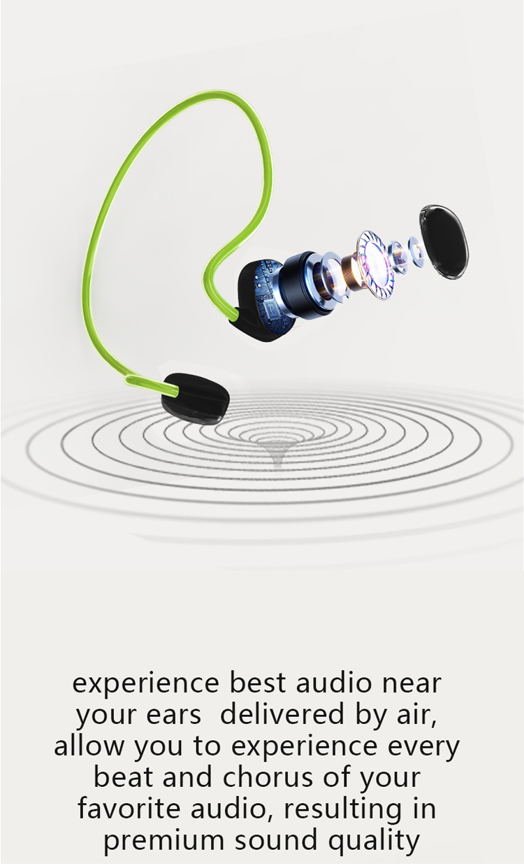 High Quality Wholesale Smart Small Open Ear Noise-canceling Sport Running Waterproof Music Bluetooth Headphones Tws Headset