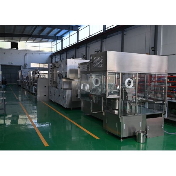 Vial Filling Line For Vaccines Injections With High Capacity And High Filling Accuracy, CGMP Standard