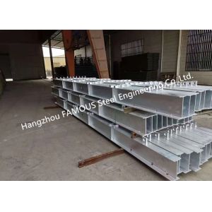 Temporary Steel Assembly Bridge Structure Customize Paint