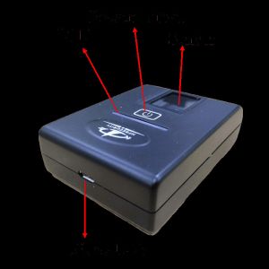 HFSecurity HF4000Plus Linux Optional fingerprint Scanner With Replaced Battery
