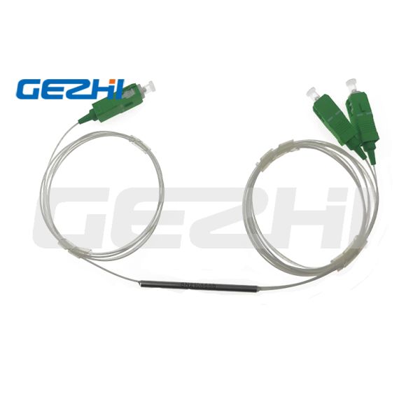 1x2 Fused Biconical Taper Optical Fiber Splitter FBT Splitter 1x2 FBT Fiber Optic Coupler Splitter SC / APC