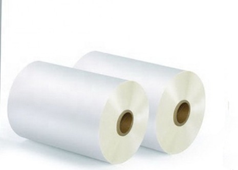 35U Matt Bopp Hot Lamination Film Rolls With Pre-Coated Glue For Paper Packaging