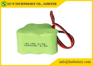 Quality 6V battery NIMH Battery Pack Nickel Metal Hydride Battery 1.2V Size 2/3A 1200mah for sale