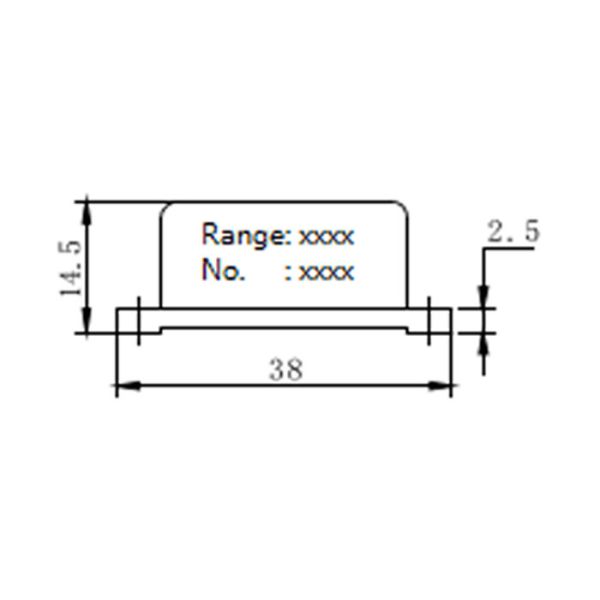 Aircraft Stability Control Linear Acceleration Sensor , Uniaxial Accelerometer Impact Resistance