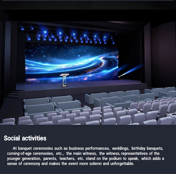 Digital Smart Electronic Multimedia Interactive Lectern and Pulpit