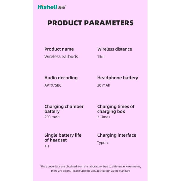 Gradient Color Transparent Cover Type C Charging Bluetooth Headphones Y113S