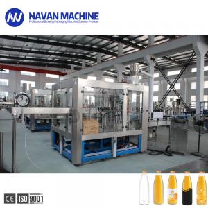 Quality Juice PET Bottle Washing Filling And Capping Three In One Machine Production for sale