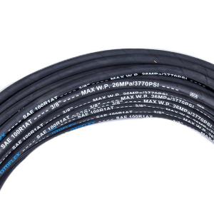 China Flexible Synthetic Rubber Hose 1sn R1at Steel Wire Hot Temperature In America on sale
