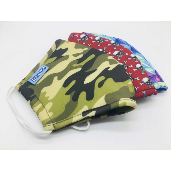 Children Daily Woven Fabric Reusable Face Mask