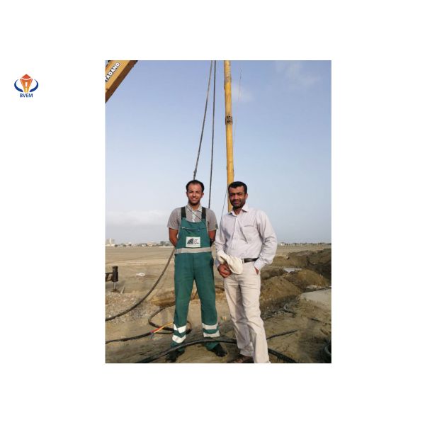 Soil Improvement Vibro Compaction Piling Machine 426mm Outer Diameter