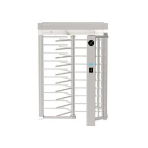 Quality Semi Auto Full Height Turnstile Single Lane Access Control Reader Building Outer Entrance for sale