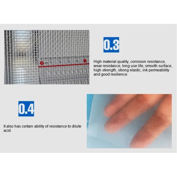 Screen Nylon Filter Mesh 200 350 450 550 Micron , Corrosion - Resistant