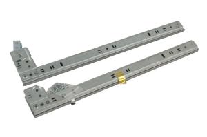 Quality Ball Bearing Replacement Wooden Dresser Drawer Slides Home Furniture Parts for sale
