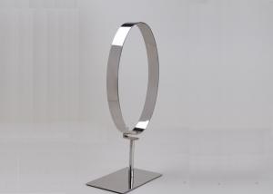 China Mirror Finished Stainless Steel Metal Belt Display Stand / Belt Display Hanger on sale