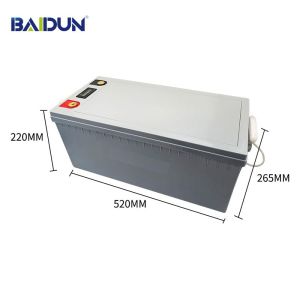 Uninterruptible 12V Lithium Battery Solar Energy Storage BDST-12400E