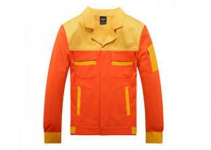 China Orange / Red Men's Work Coats Jackets Winter Durable Material / Men's Workwear on sale