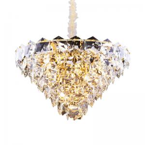 Quality Modern Ceiling Mounted Crystal Chandelier Stylish And Luxurious For Home Decoration for sale